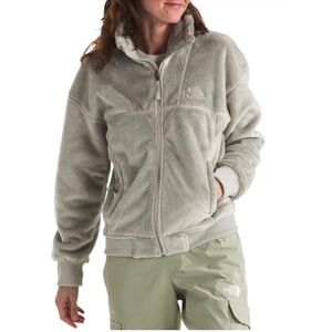 NWT North Face Luxe Osito Jacket - Clay Grey